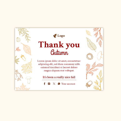 Thank You Card 