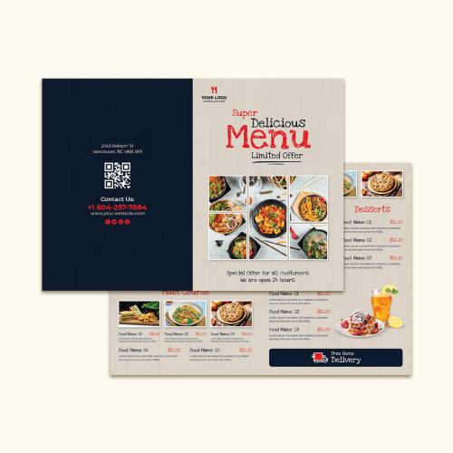 Menu Printing